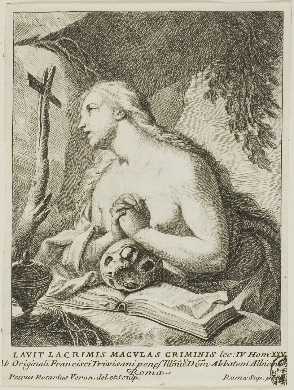 Den hellige Maria Magdalene af Conte Pietro Antonio Rotari
