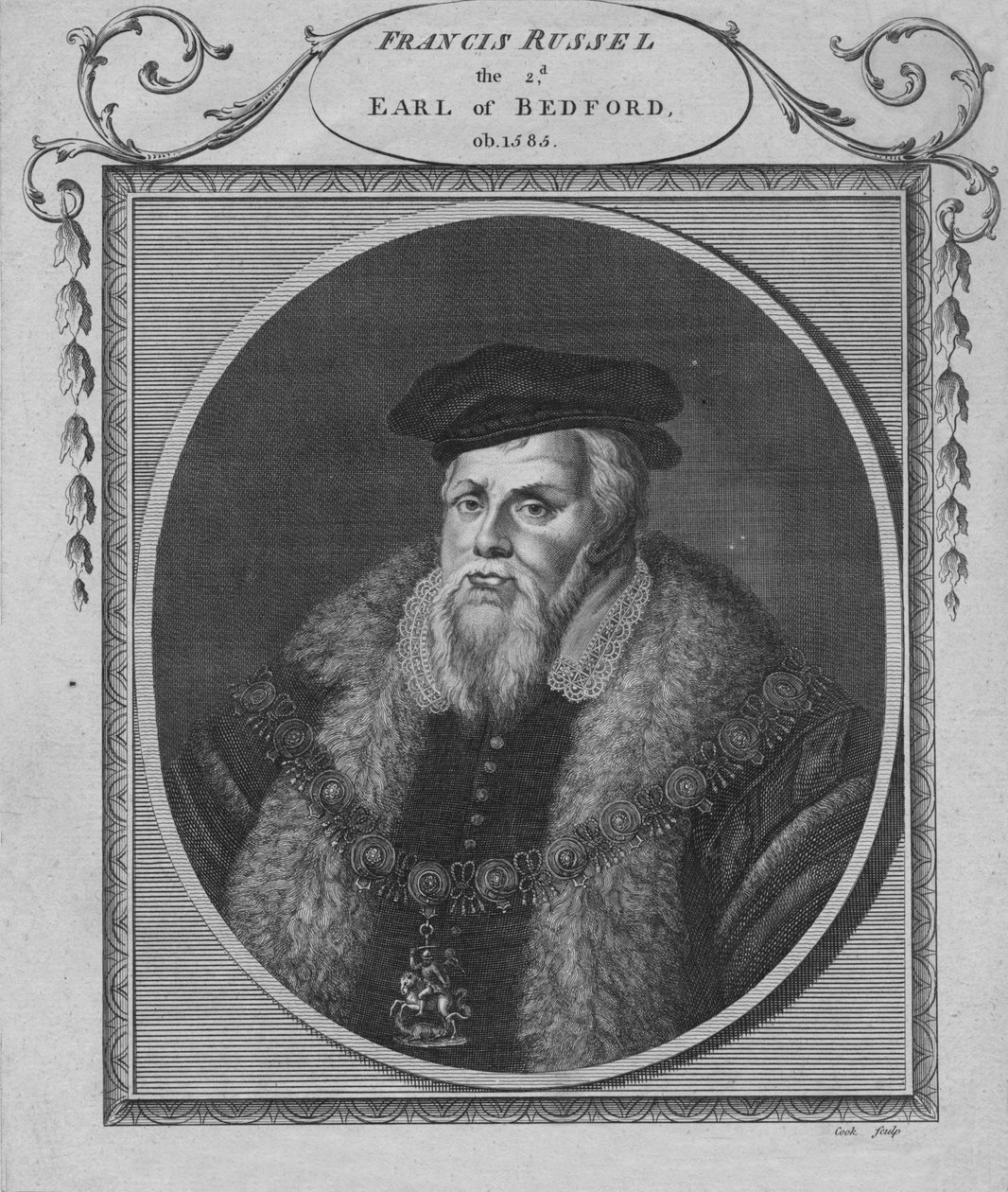 Francis Russel, jarlen af Bedford, 1900. af Cook