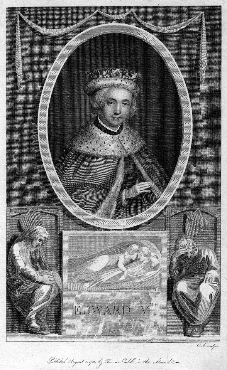 Kong Edward V af England, 1788. af Cook