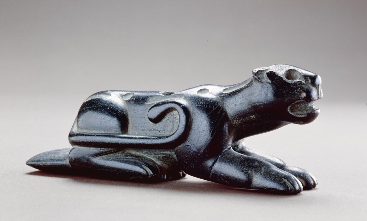 Panther billedrør, 1-400 AD (steatit) af Copena culture