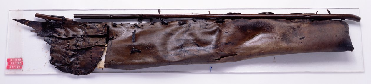 Kogger fundet med Oetzi Iceman (vaskeskind) af Copper Age
