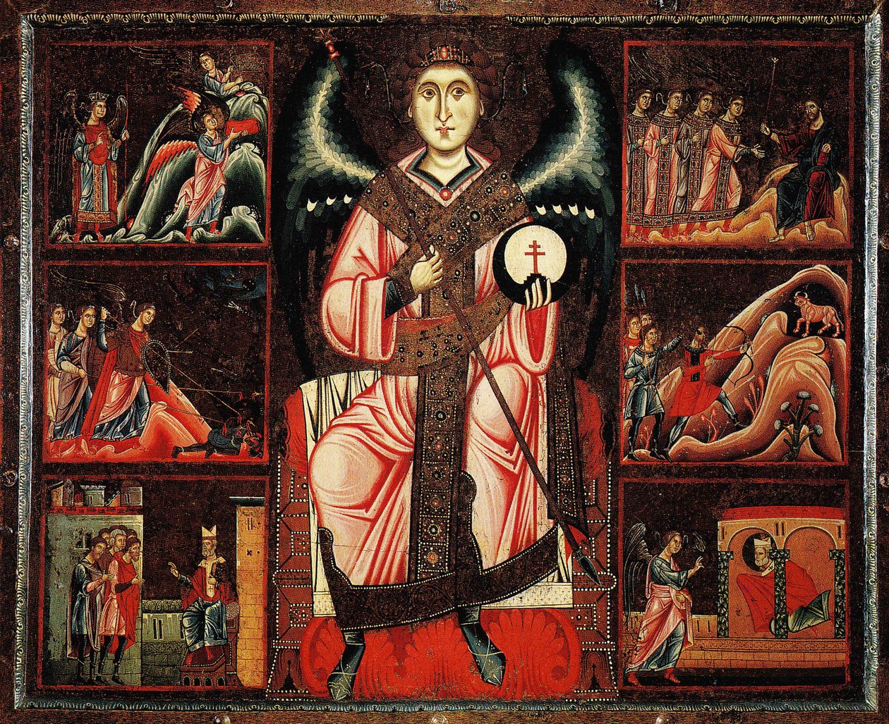 Sankt Michael og hans legende af Coppo di Marcovaldo