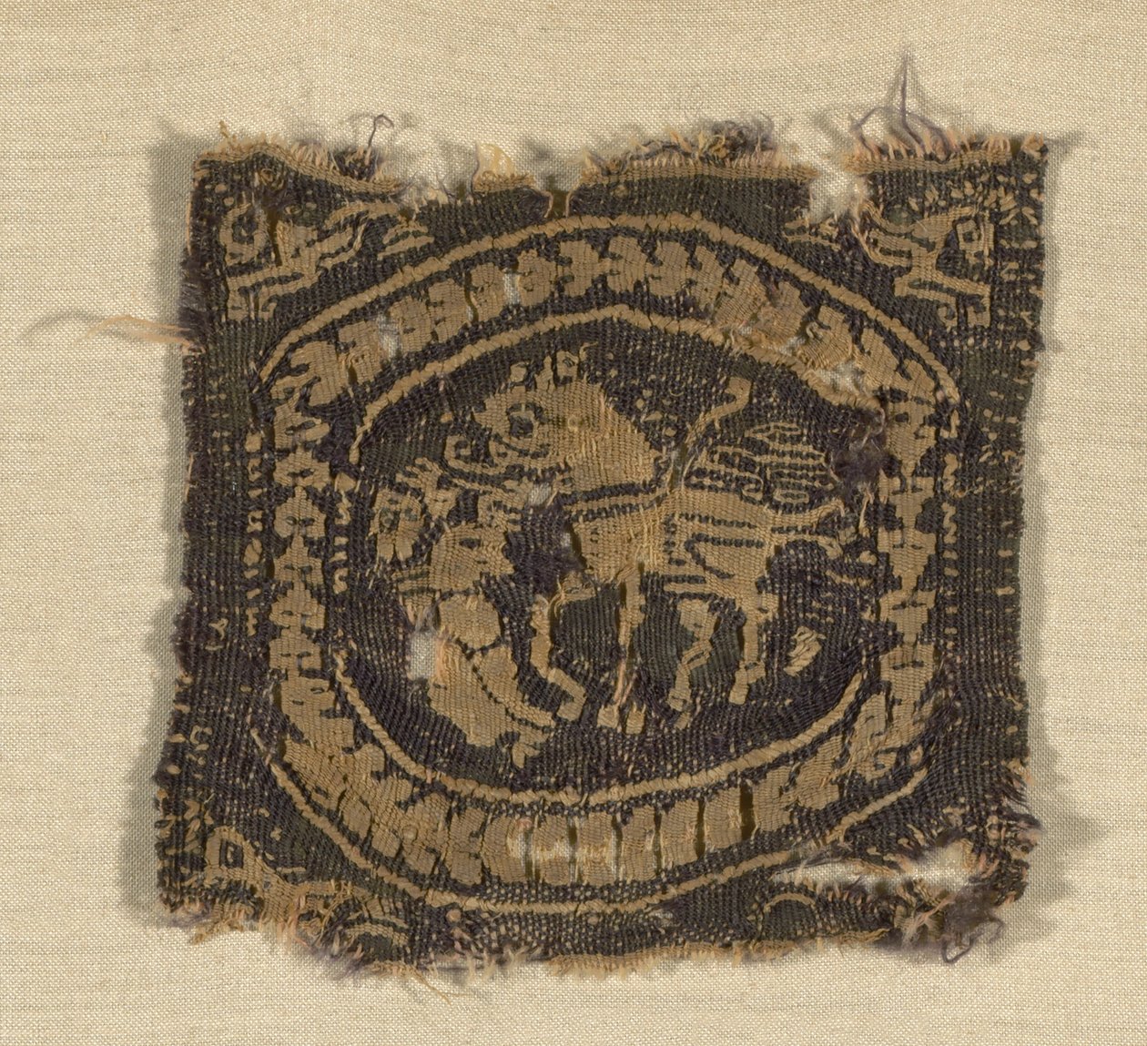 Firkantet panel af Coptic