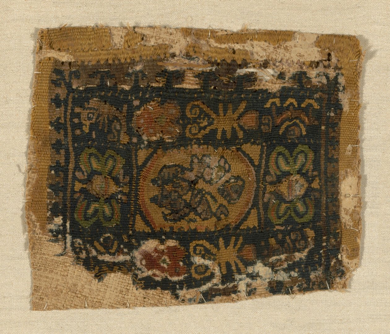 Firkantet panel af Coptic