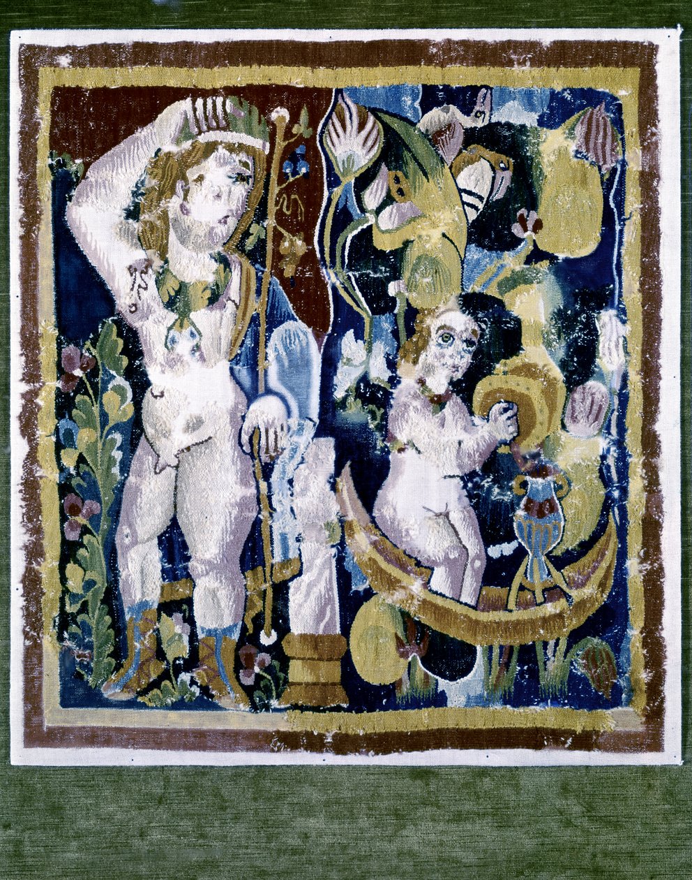 Koptisk kunst: Dionysos, ca. 395-641 (billedtæppe) af Coptic Coptic