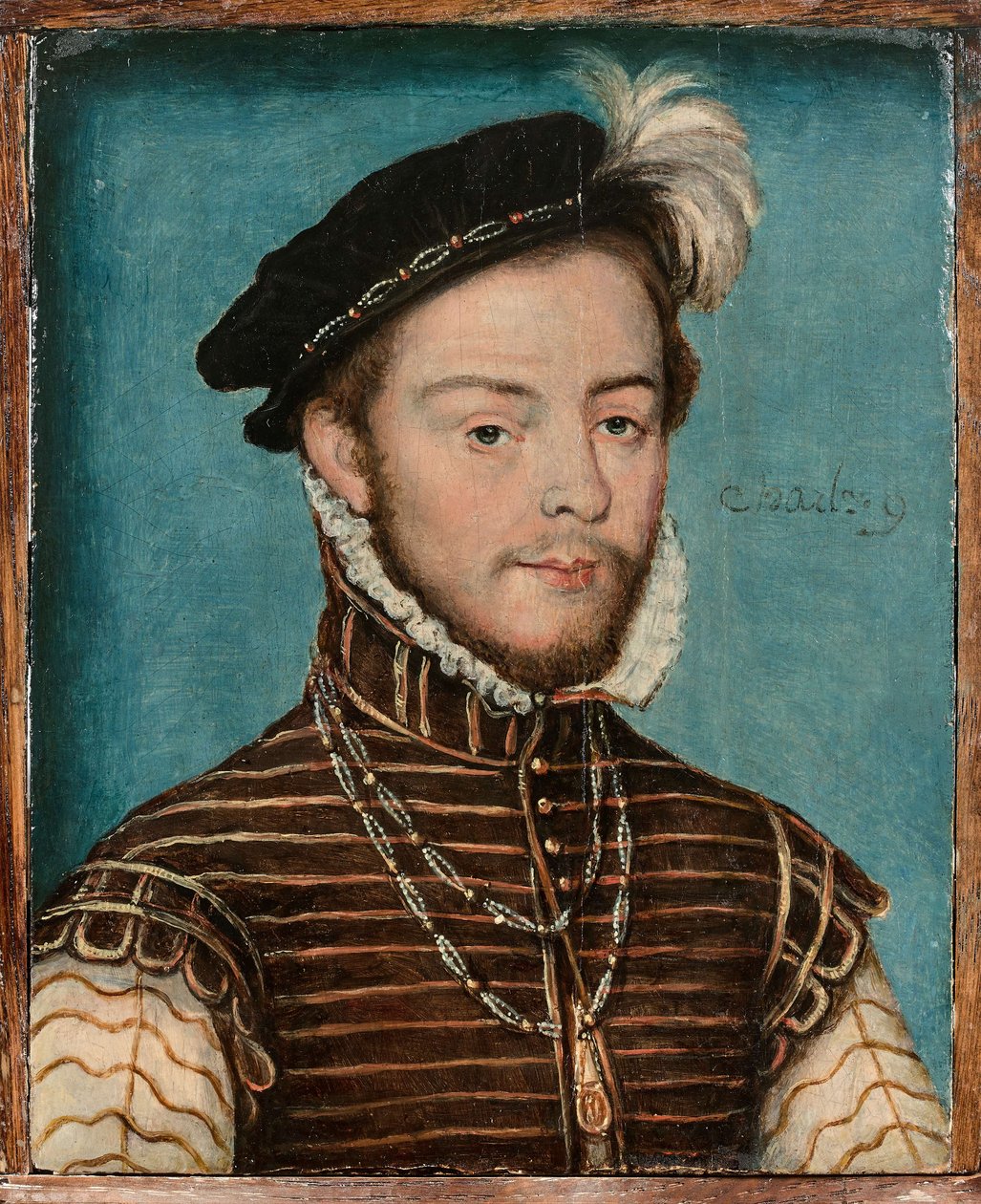 Fransk: Portræt af Jacques de Savoie, hertug af Nemours af Corneille de Lyon
