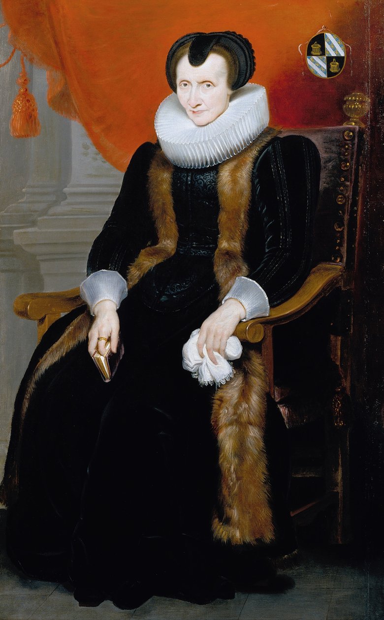 Gamle dame af Cornelis de Vos