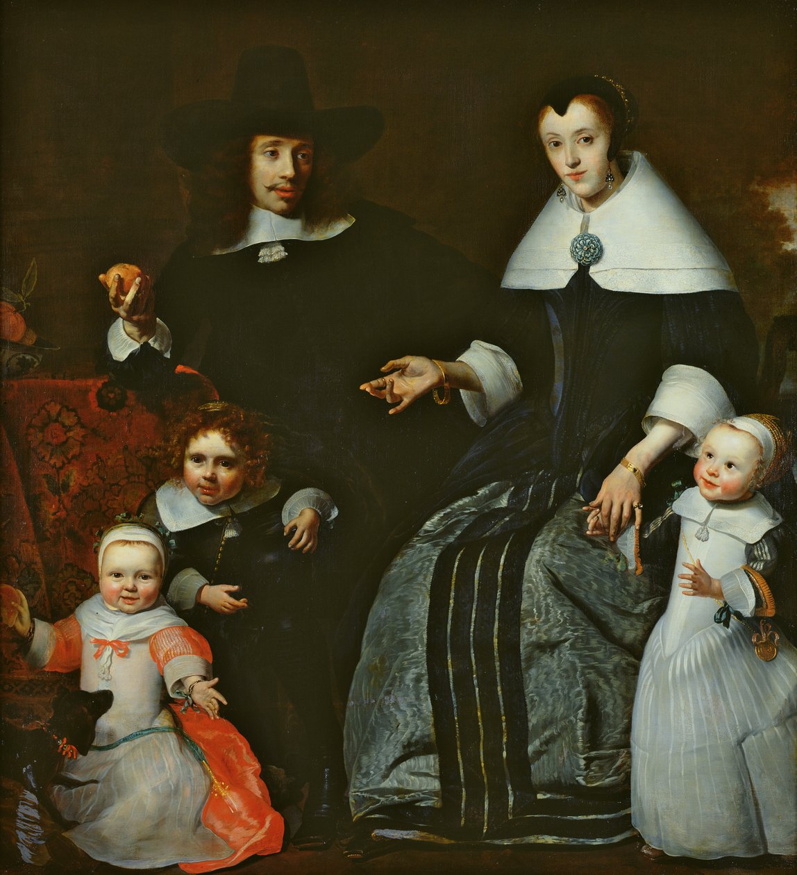 Familieportræt af Cornelis Bisschop