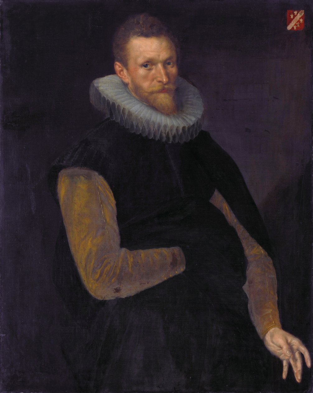Portræt af Jacob Cornelisz. Banjaert (1564-1638) af Cornelis Ketel