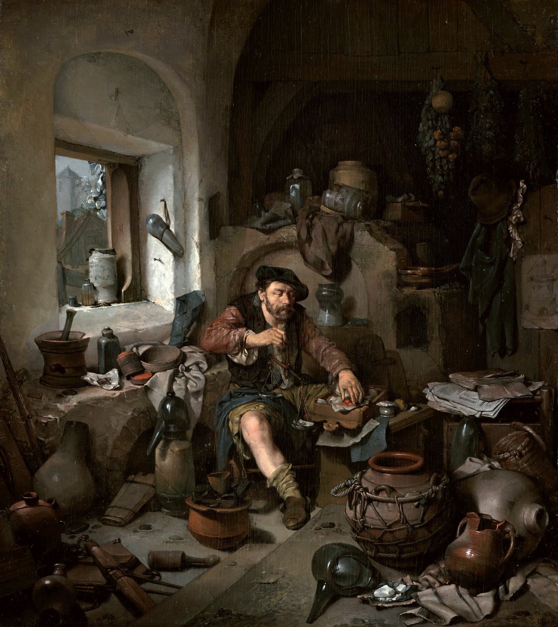 Alkymisten af Cornelis Pietersz Bega