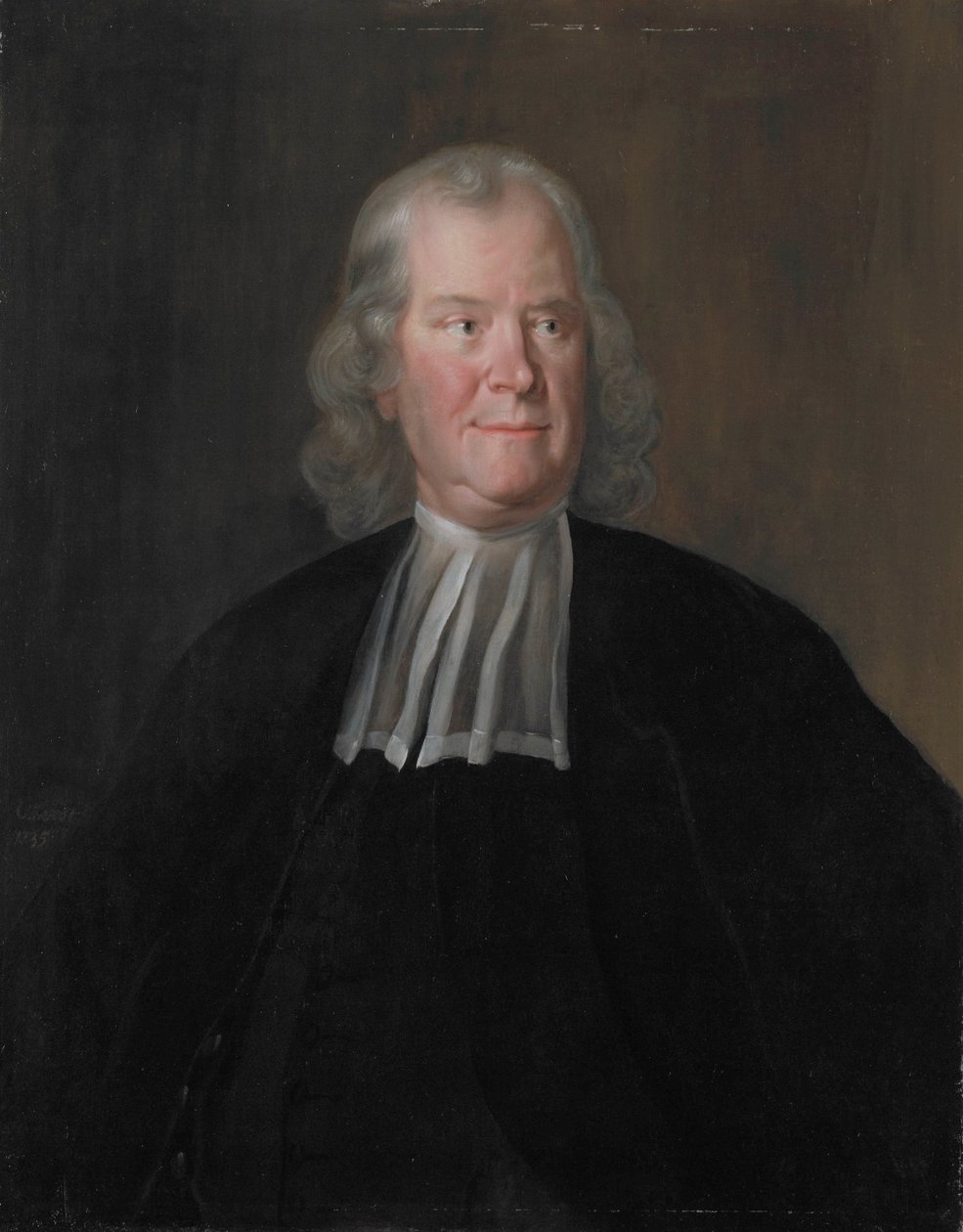 Portræt af Herman Boerhaave (1668-1738) af Cornelis Troost