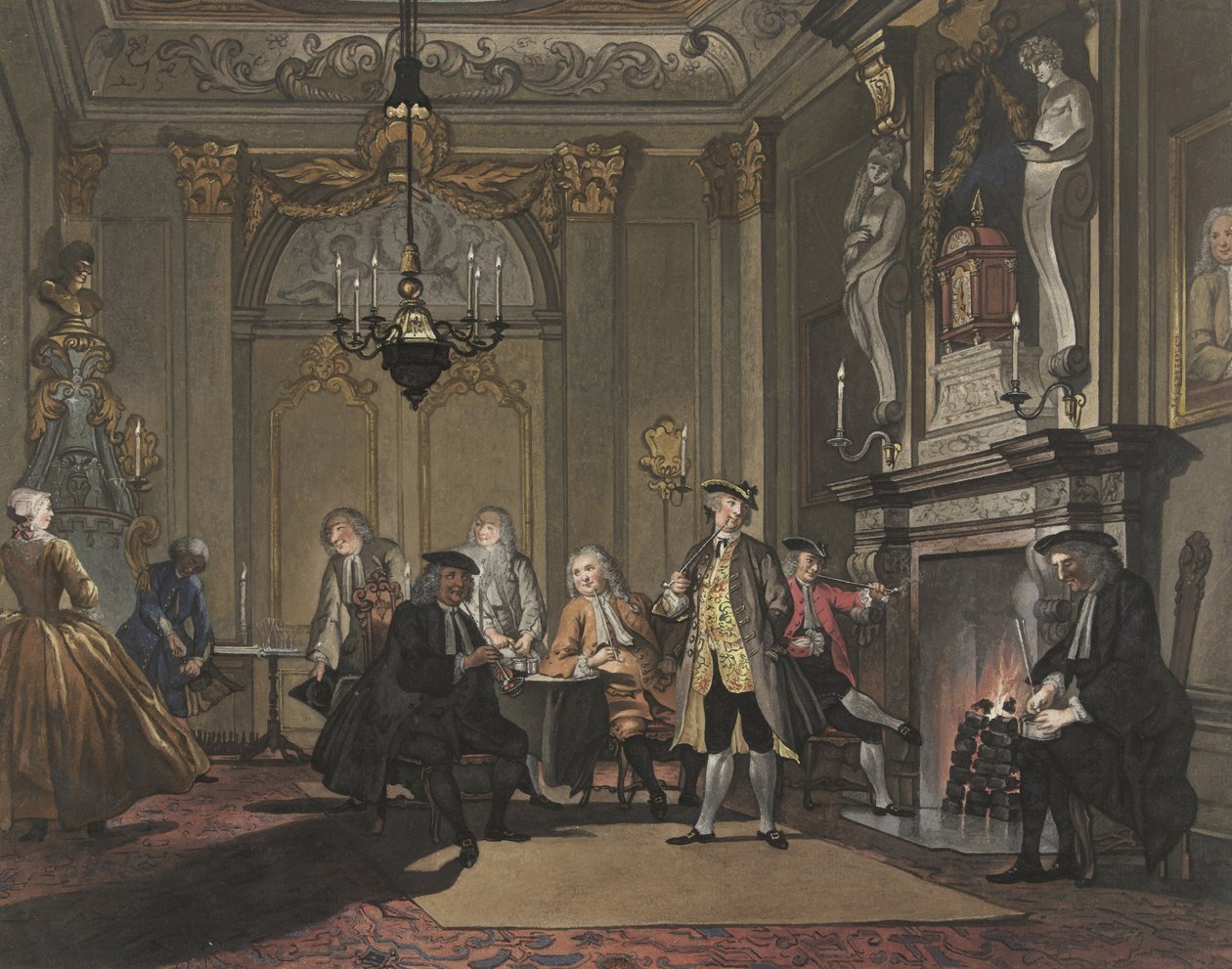 Ingen talte af Cornelis (after) Troost