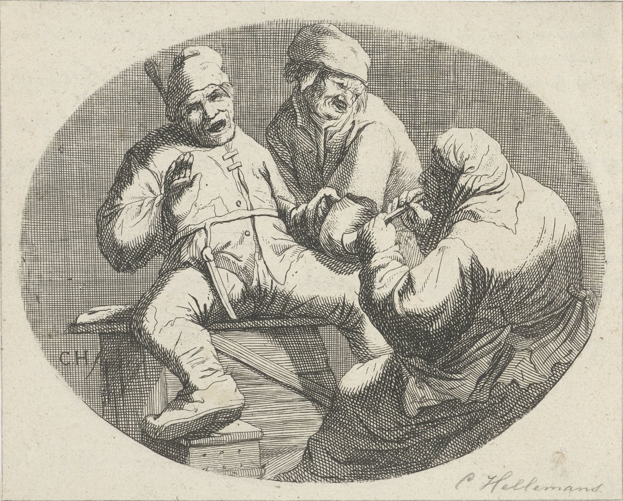 Munter gårdgruppe af Cornelis A. Hellemans