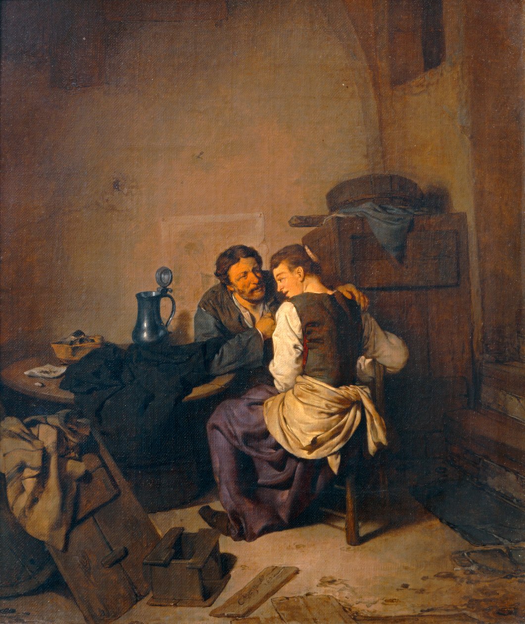 Interieur rustique - rustikt interiør ... af Cornelis Bega