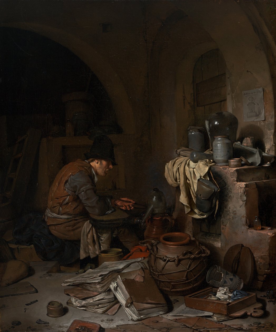 Alkymisten af Cornelis Pietersz Bega