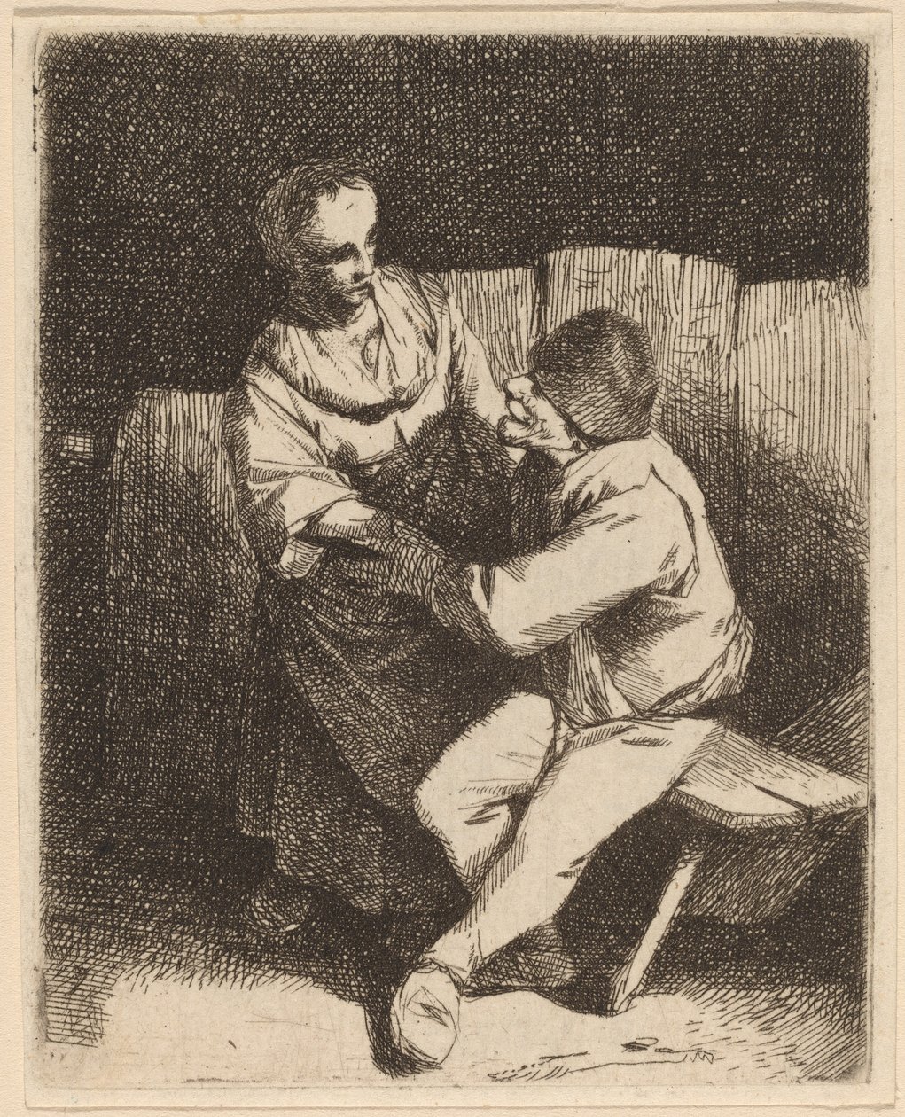 Den nægtede kærtegn af Cornelis Pietersz Bega