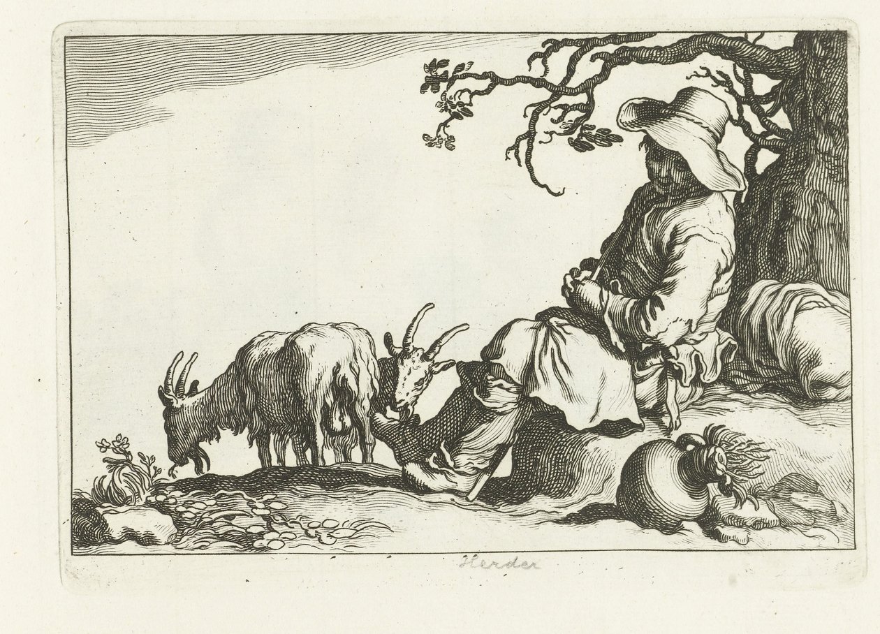 gedehyrde 16 tryk fra forskellige serier af Cornelis og Frederik Bloemaert (serietitel) af Cornelis Bloemaert (II)