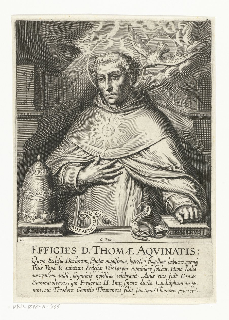 Sankt Thomas af Aquino The Life of Saint Thomas Aquinas (serietitel) af Cornelis Boel