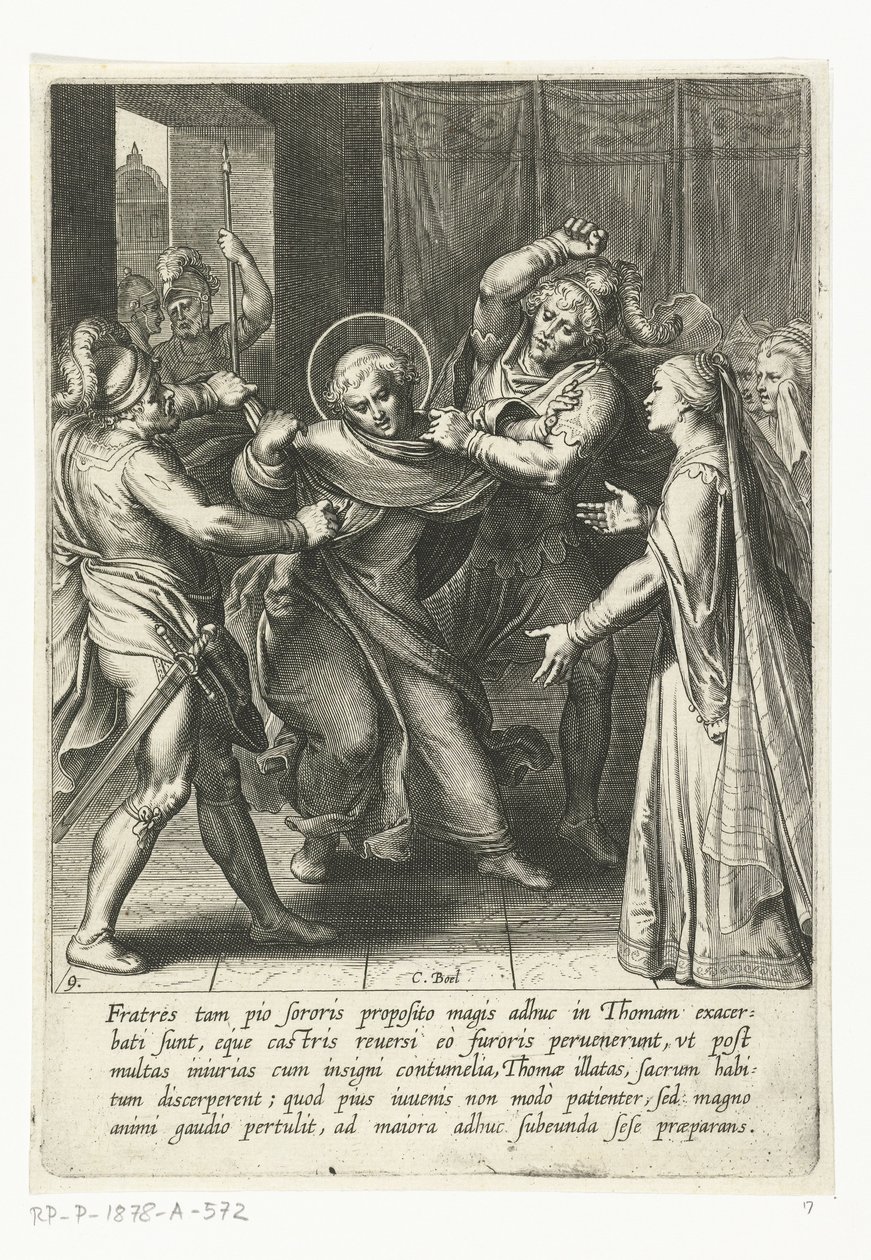 Thomas er fanget The Life of Saint Thomas Aquinas (serietitel) af Cornelis Boel