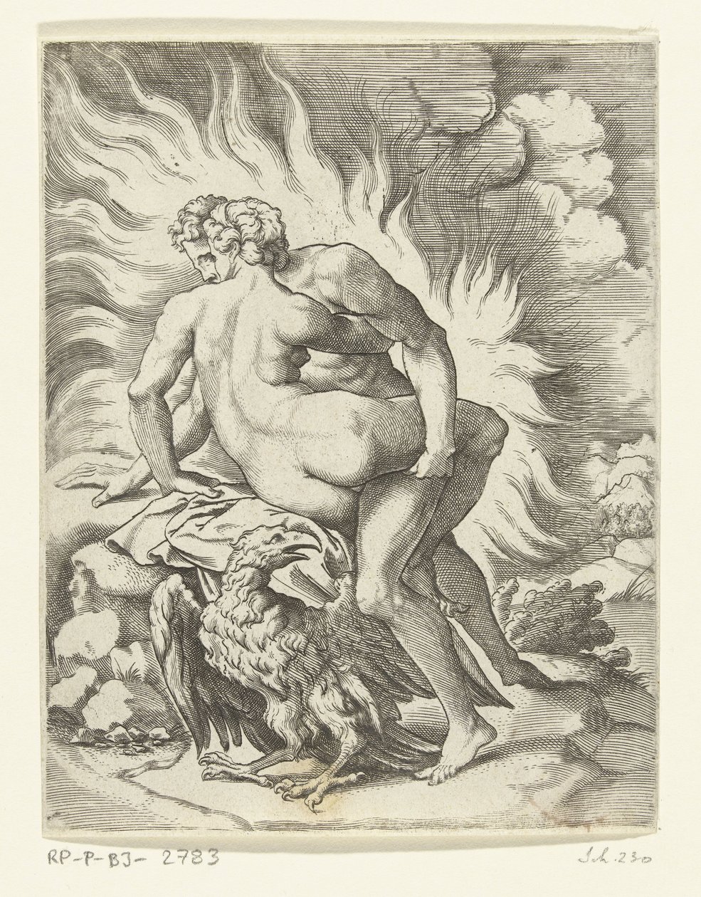 Jupiter og Aegina Jupiters kærlighedseventyr (serietitel) af Cornelis Bos