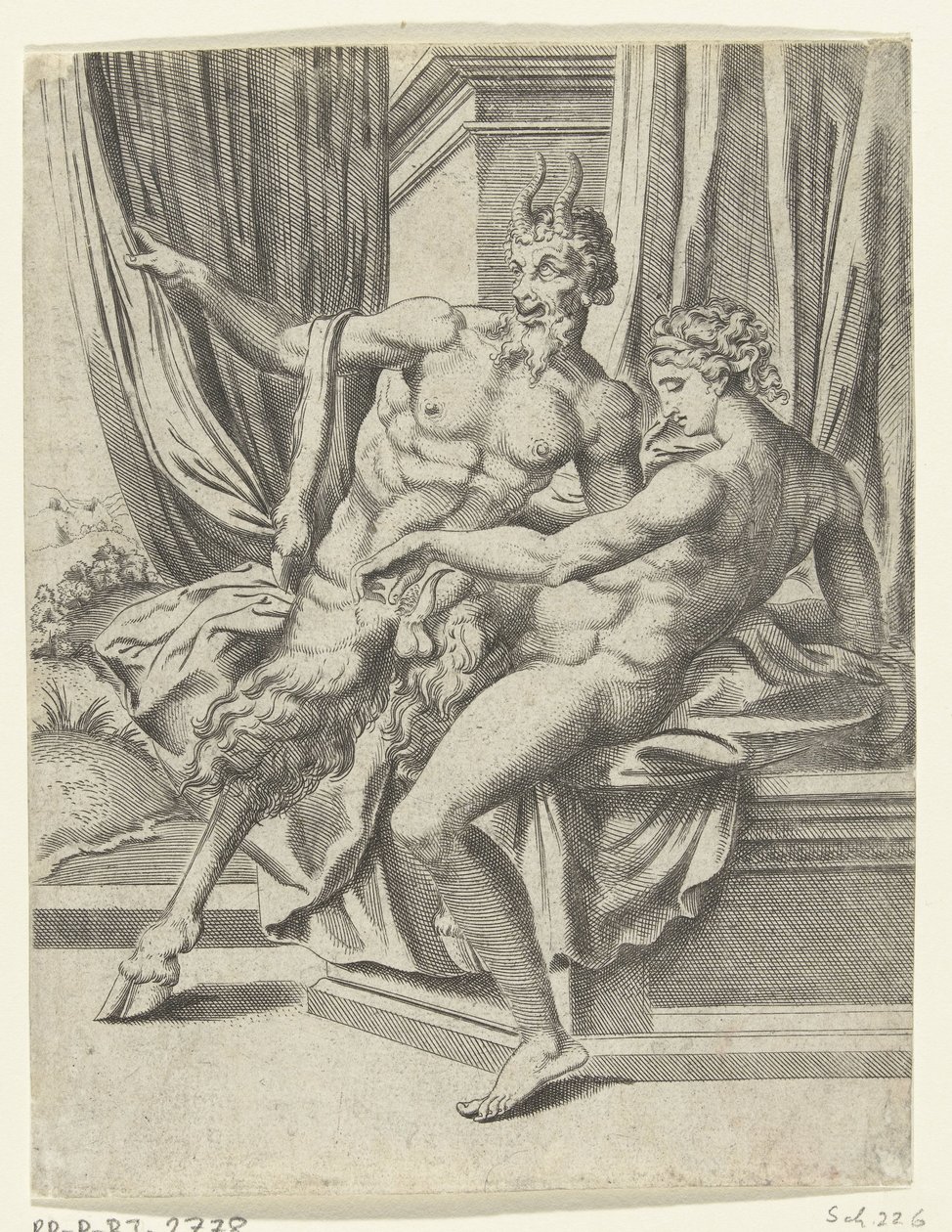 Jupiter og Antiope Jupiters kærlighedseventyr (serietitel) af Cornelis Bos
