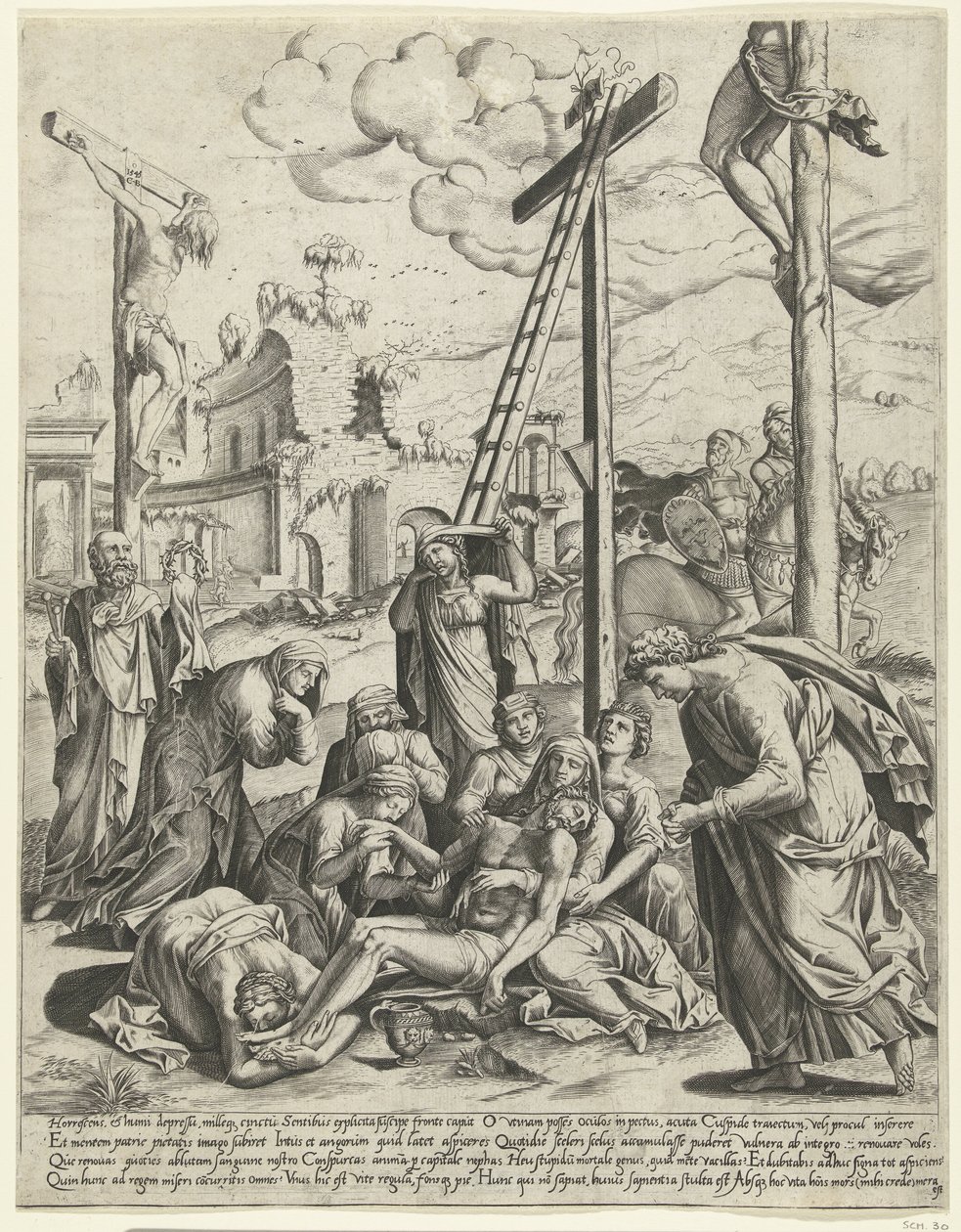 Korstagning af Cornelis Bos