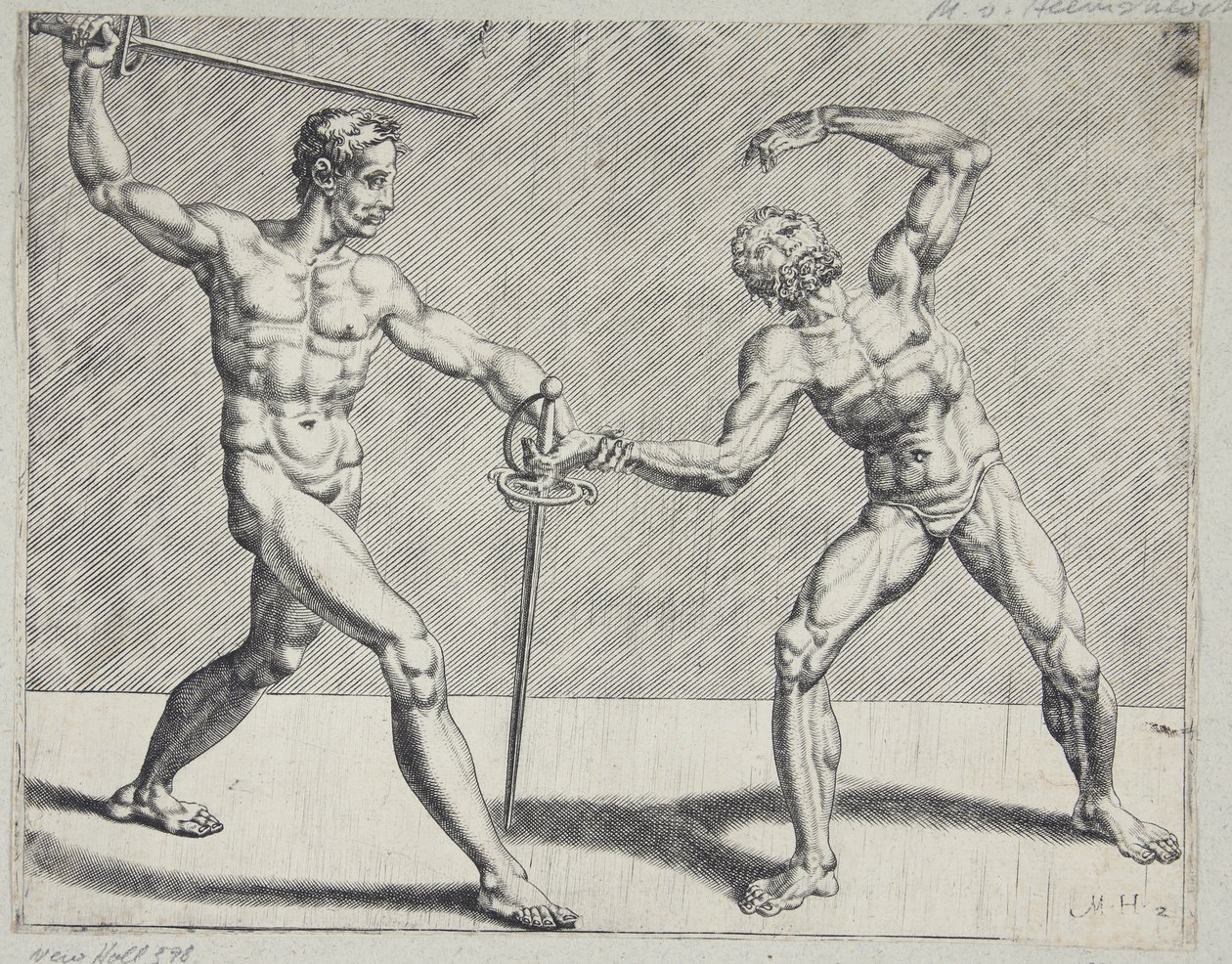 To fægtere af Cornelis Bos