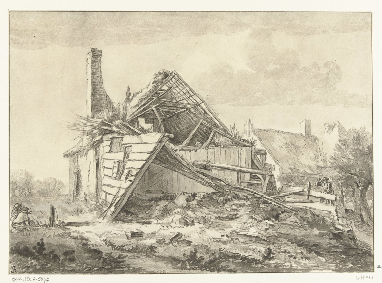 Forfalden Gård af Cornelis Brouwer