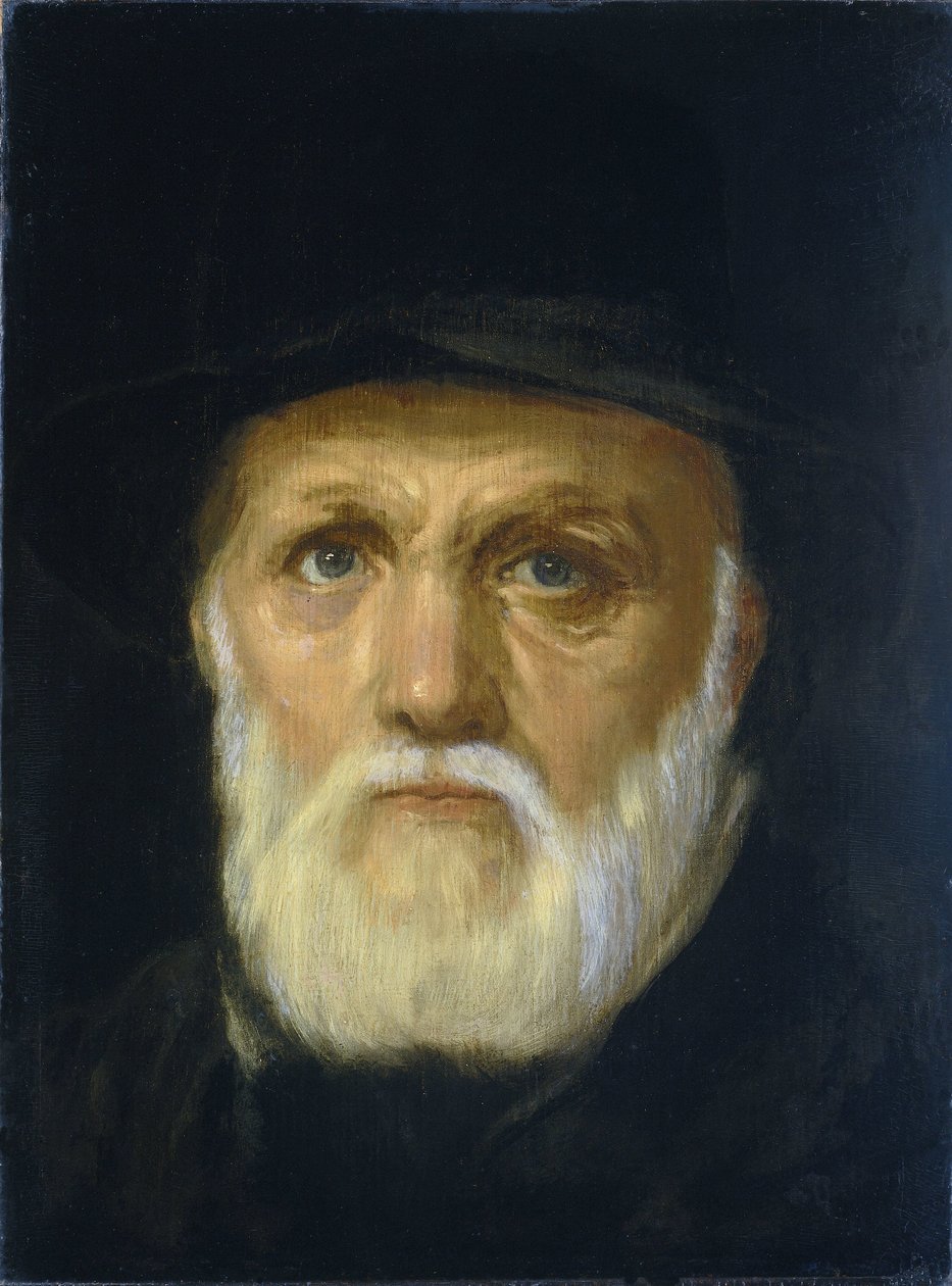 Dirck Volkertsz Coornhert (1522-90). Forfatter og gravør af Cornelis Cornelisz. van Haarlem (copy after)