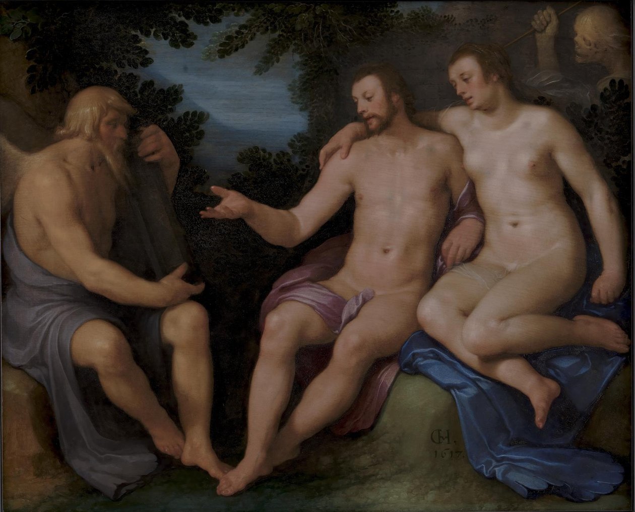 Allegori om Livets Korthed af Cornelis Cornelisz. van Haarlem