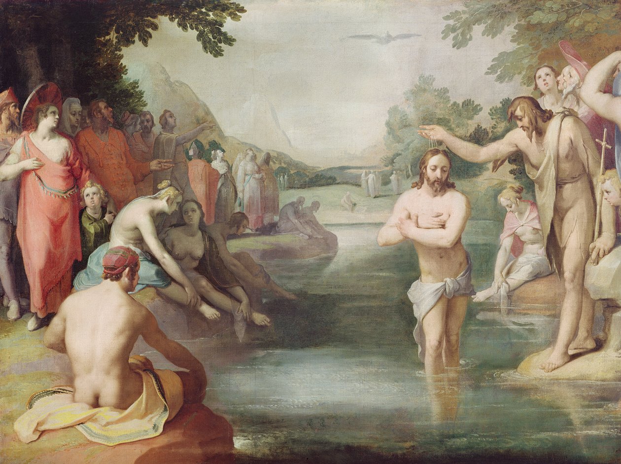 Kristi dåb af Cornelis Cornelisz van Haarlem