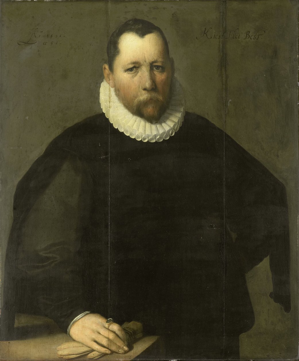 Pieter Jansz Kies (c 1536-97). Borgmester i Haarlem af Cornelis Cornelisz. van Haarlem