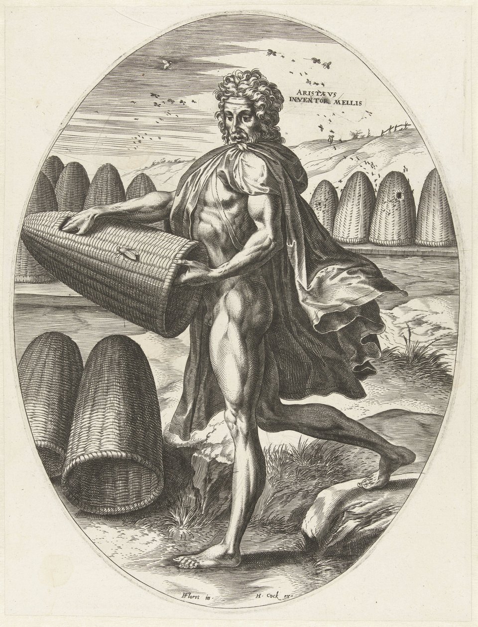 Aristaeus Gods of Agriculture (serietitel) af Cornelis Cort