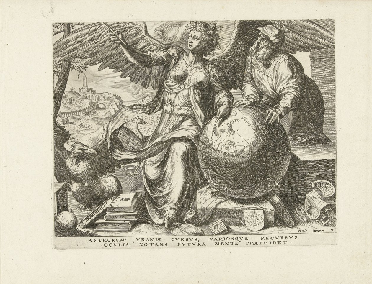 Astrologi (astronomi) The Seven Liberal Arts (serietitel) af Cornelis Cort