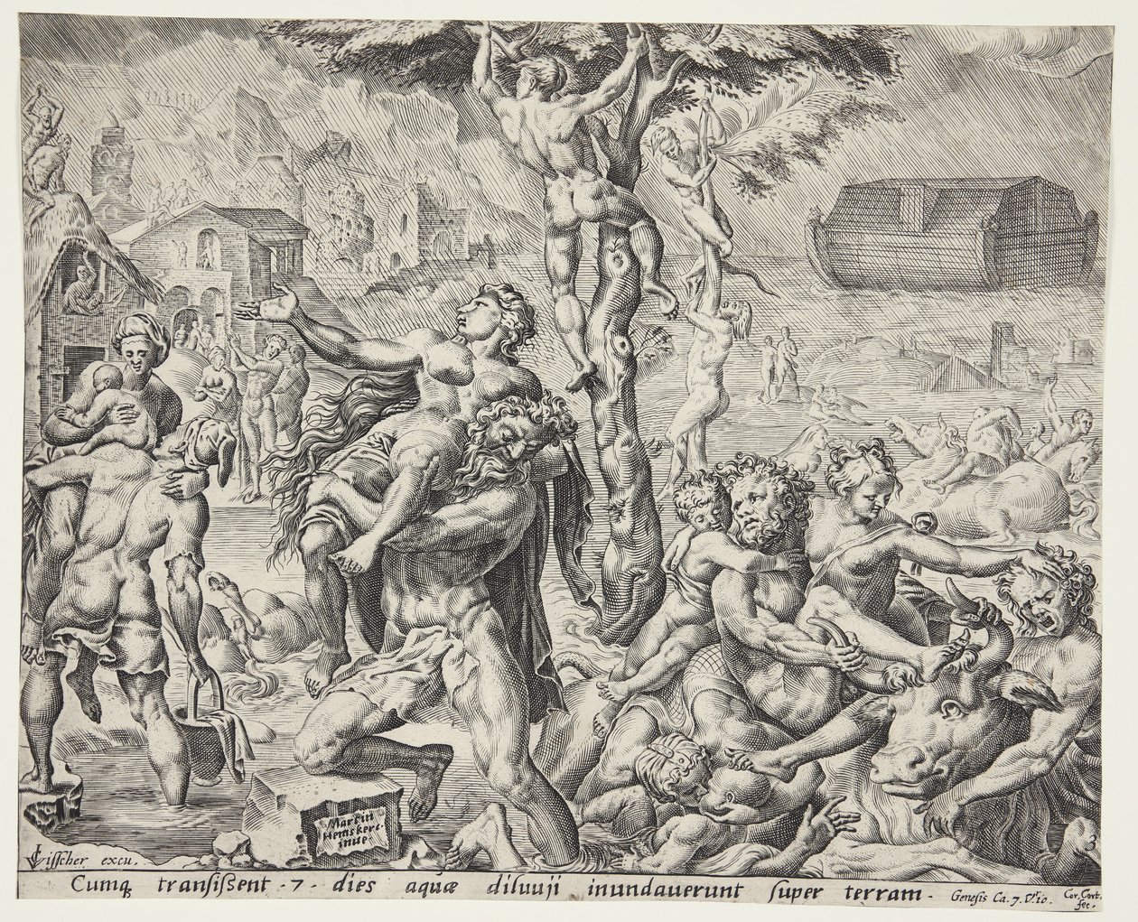 Syndfloden af Cornelis Cort