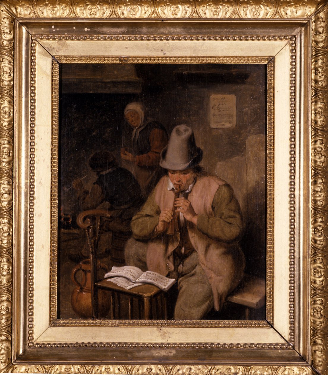 En ung fløjtespiller, 1680 af Cornelis Dusart