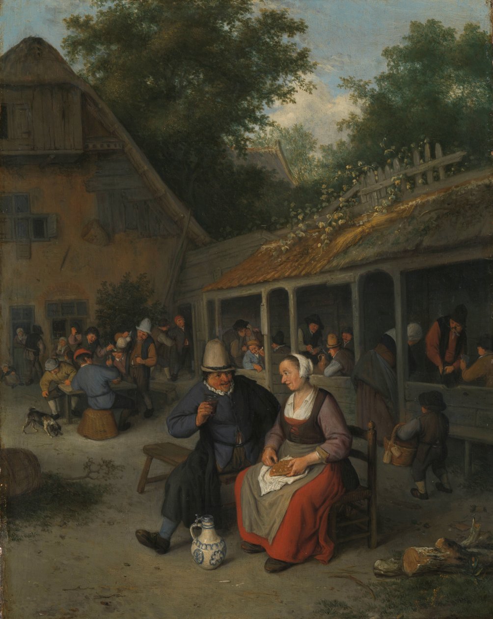 Country Inn af Cornelis Dusart