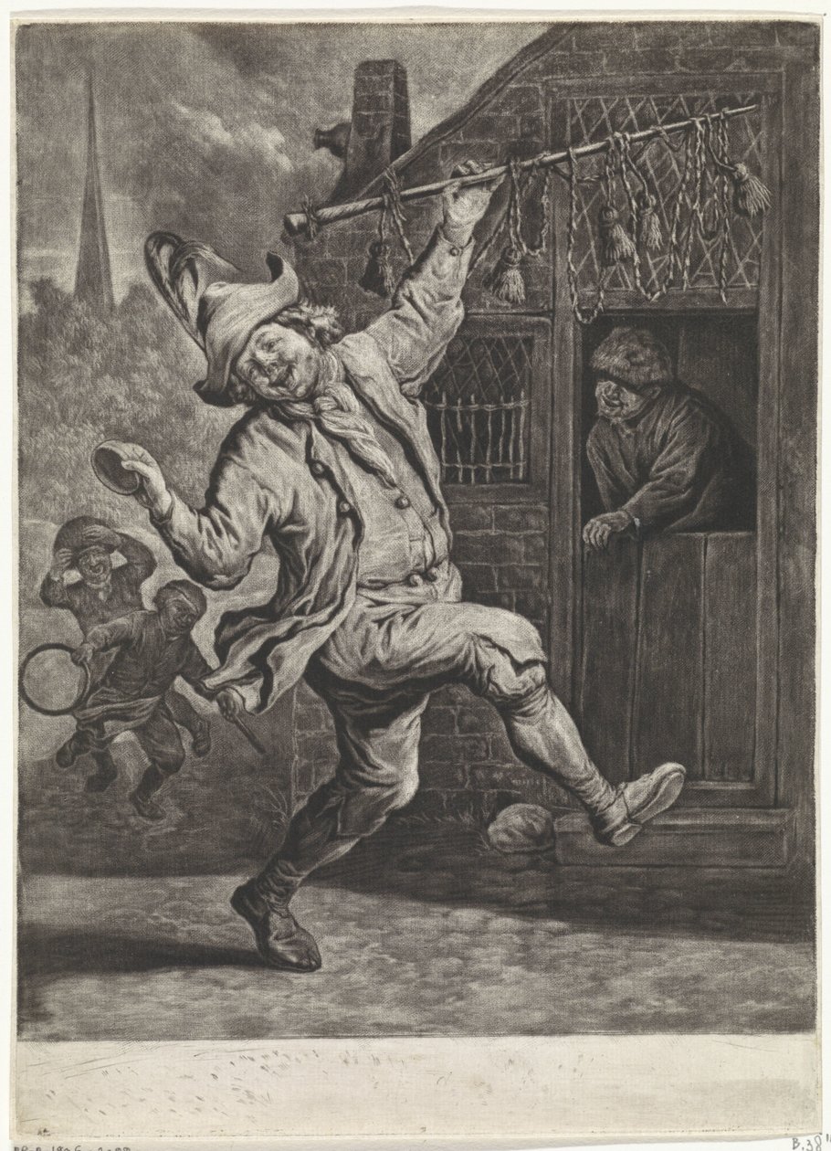 Ligtornsskæreren, ca. 1700 af Cornelis Dusart