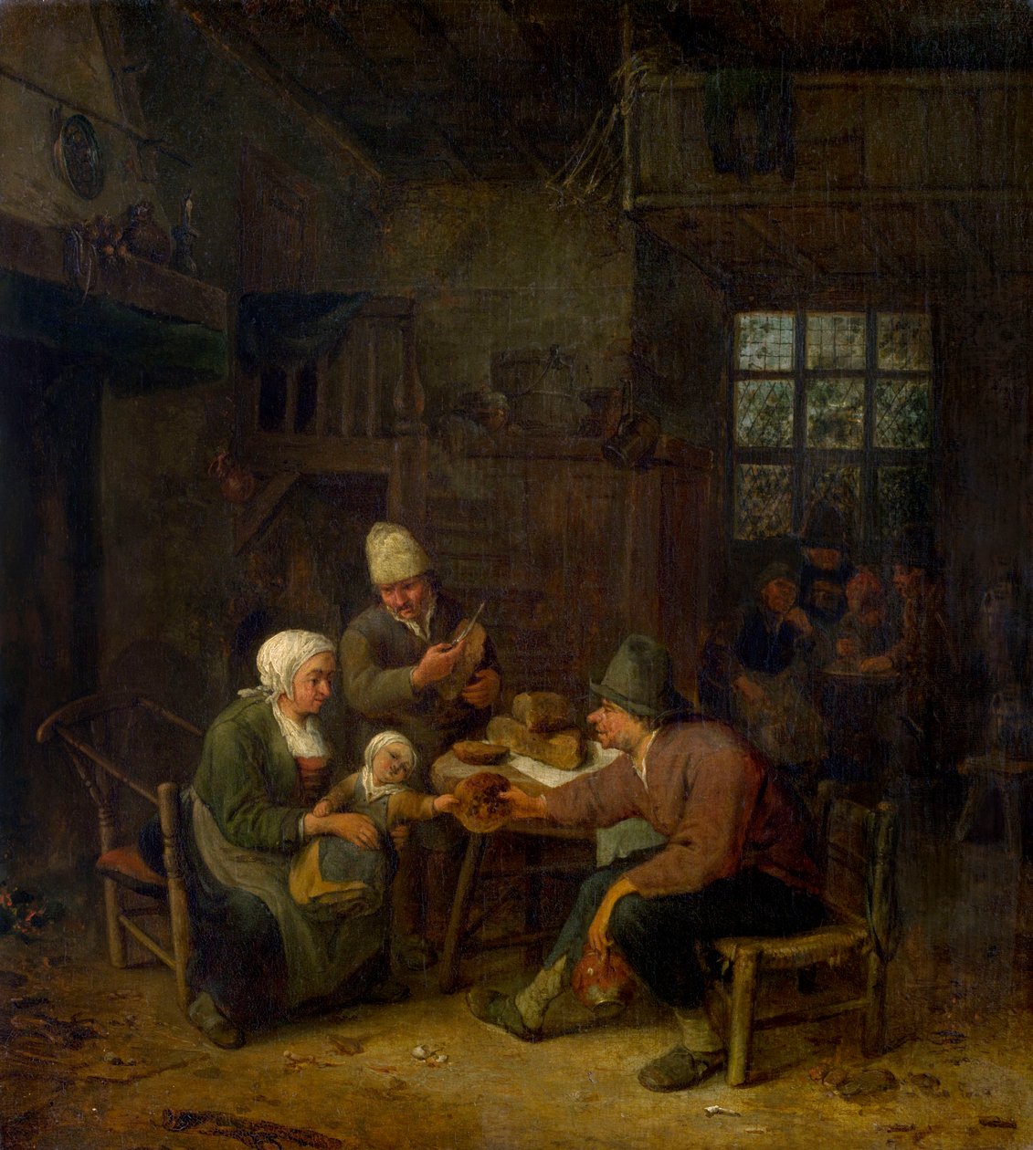 Interiør af Cornelis Dusart
