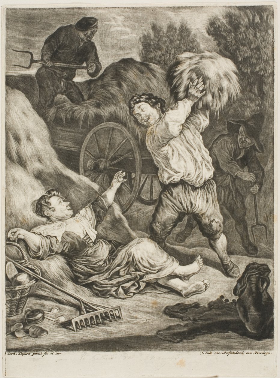 Juli af Cornelis Dusart