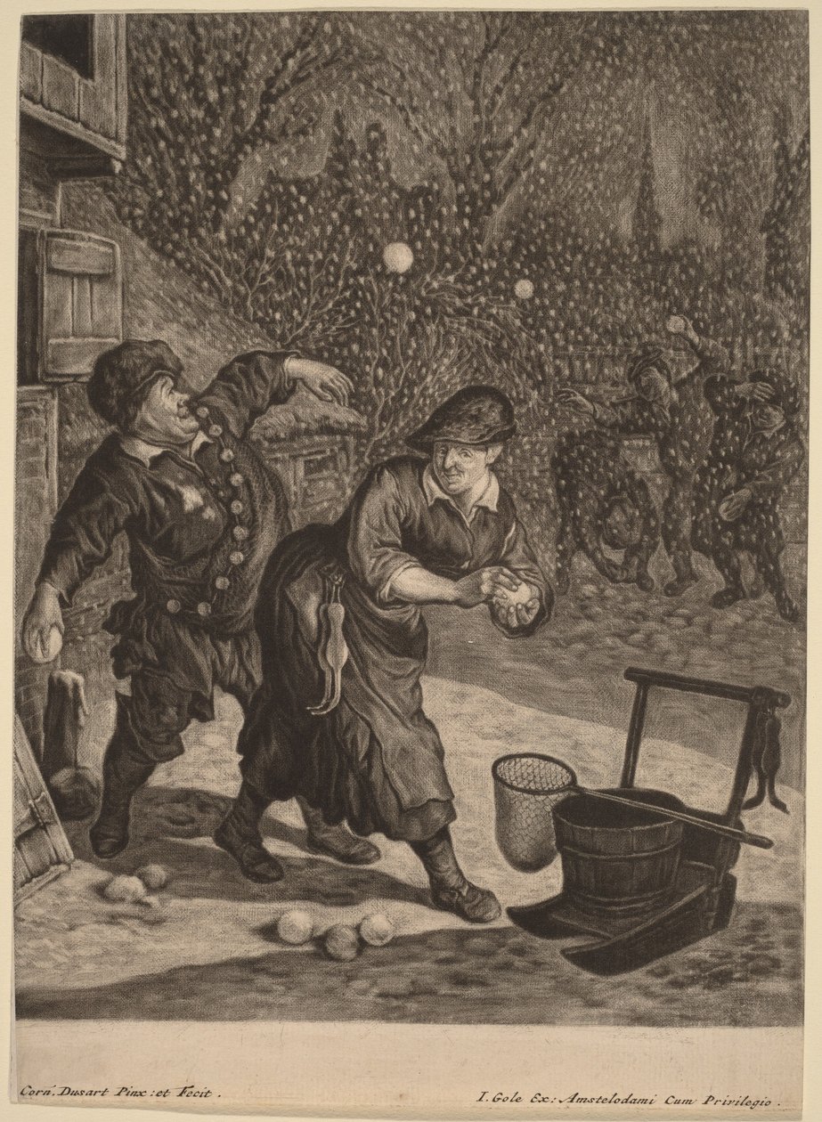 Marts af Cornelis Dusart