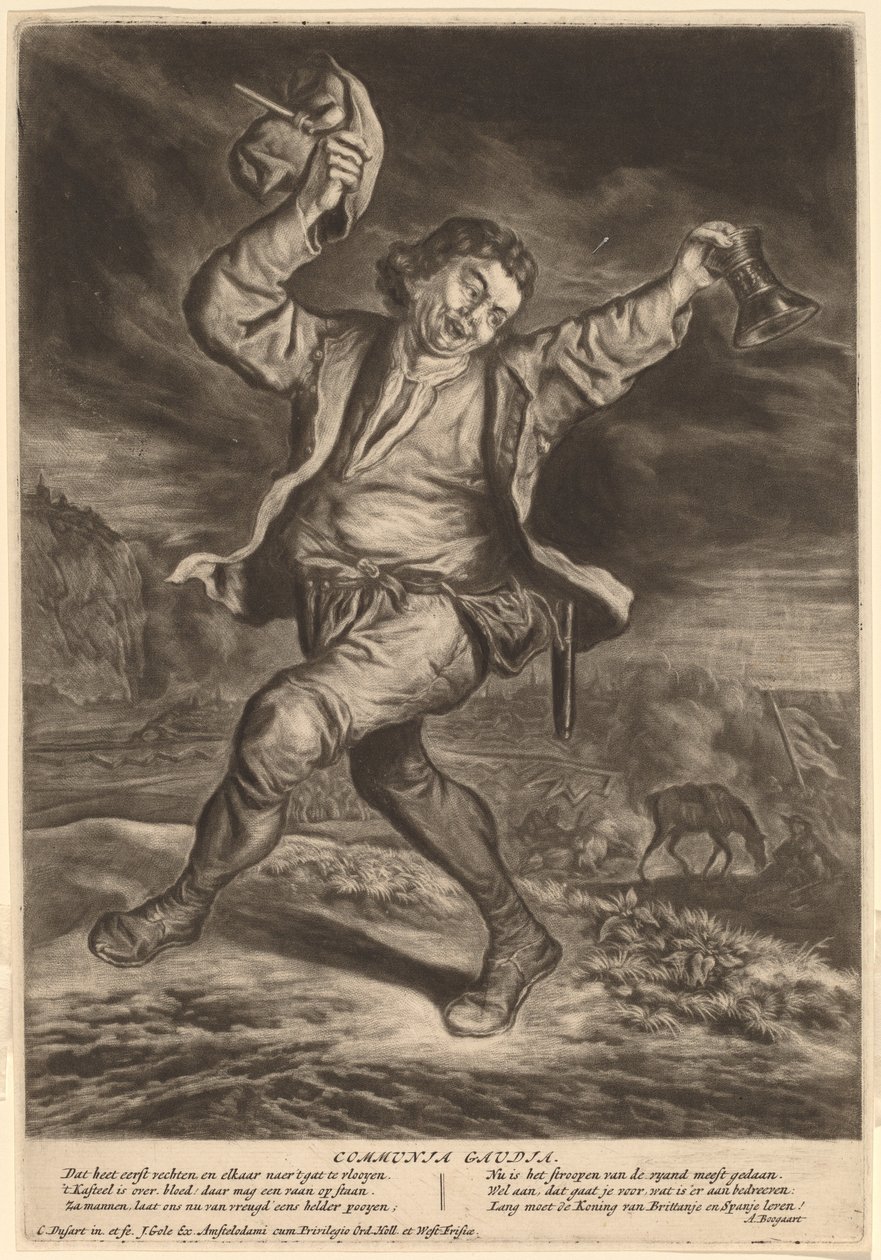 Den glade patriot af Cornelis Dusart