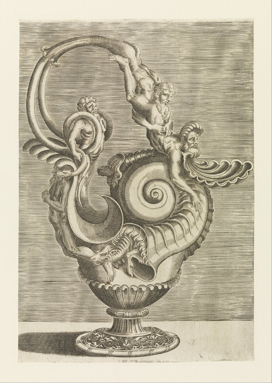 Ewer med håndtag af Cornelis Floris Ii