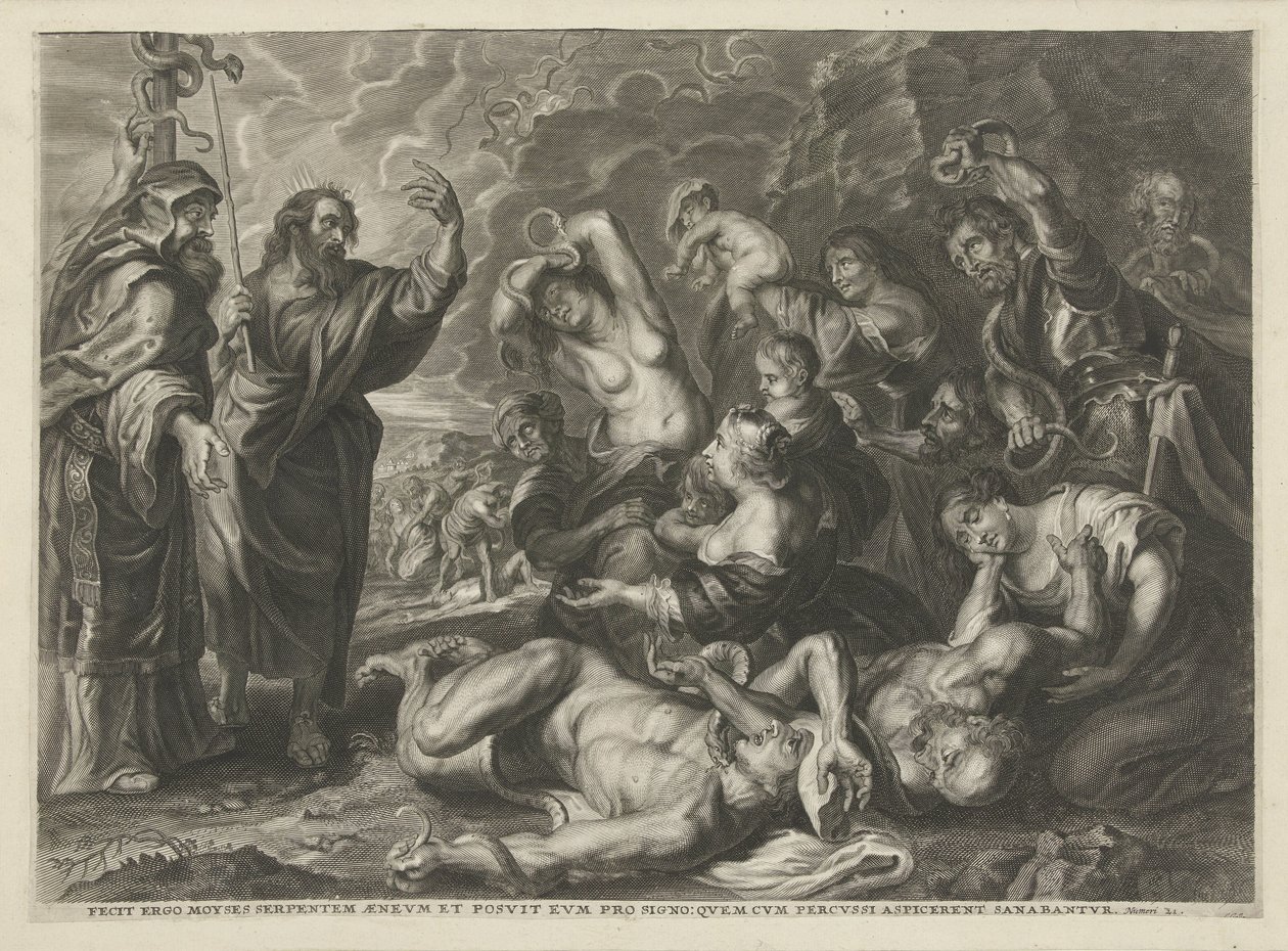 Kobberslangen af Cornelis Galle (I)