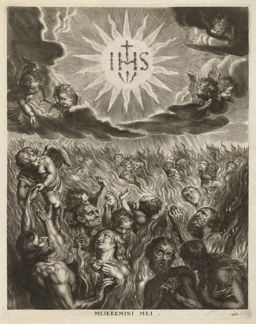Folk i skærsilden af Cornelis Galle (I)