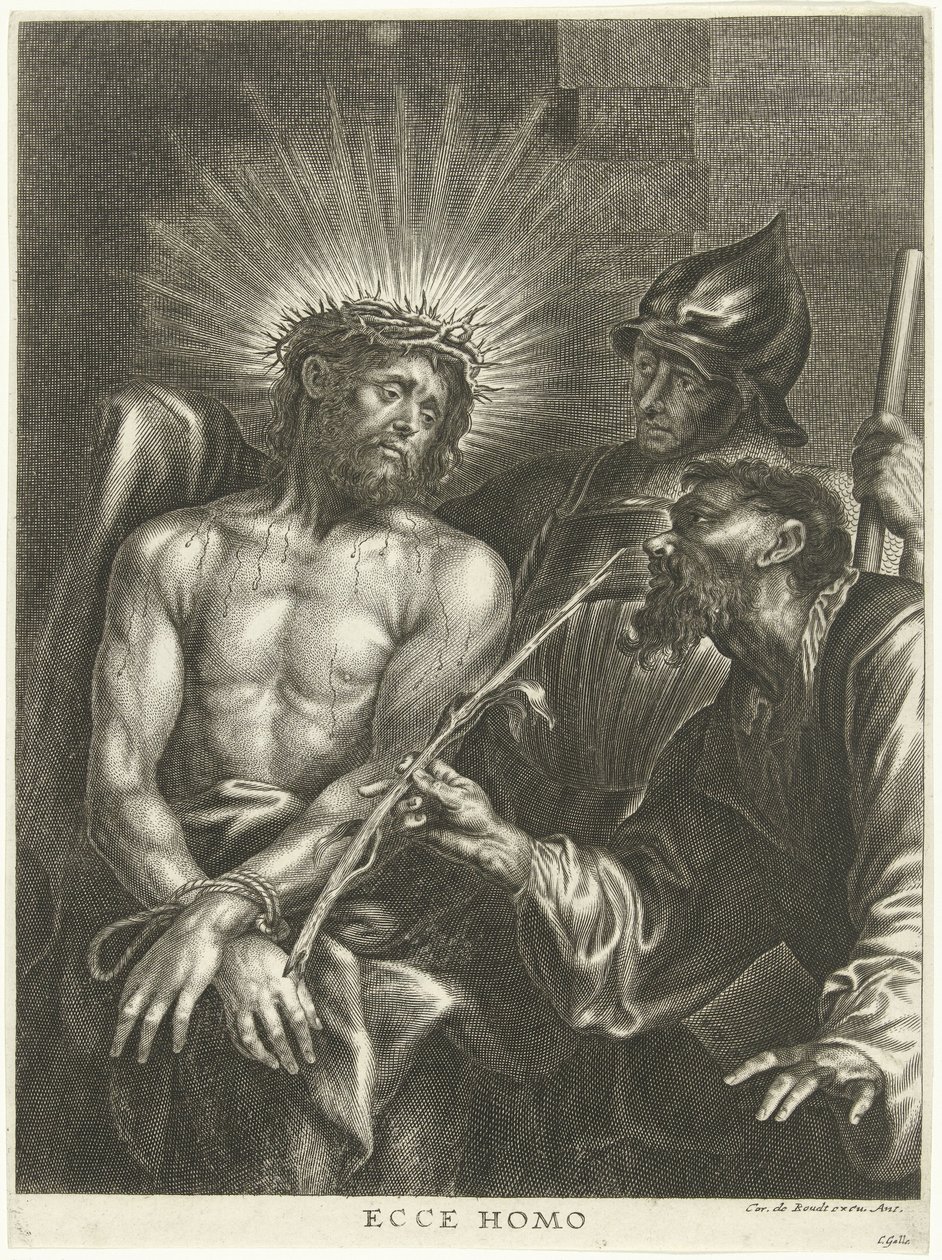 Kristus vist til folket (Ecce Homo) af Cornelis Galle (II)