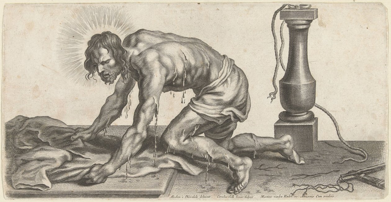 Kristus efter pelsen af Cornelis Galle (II)