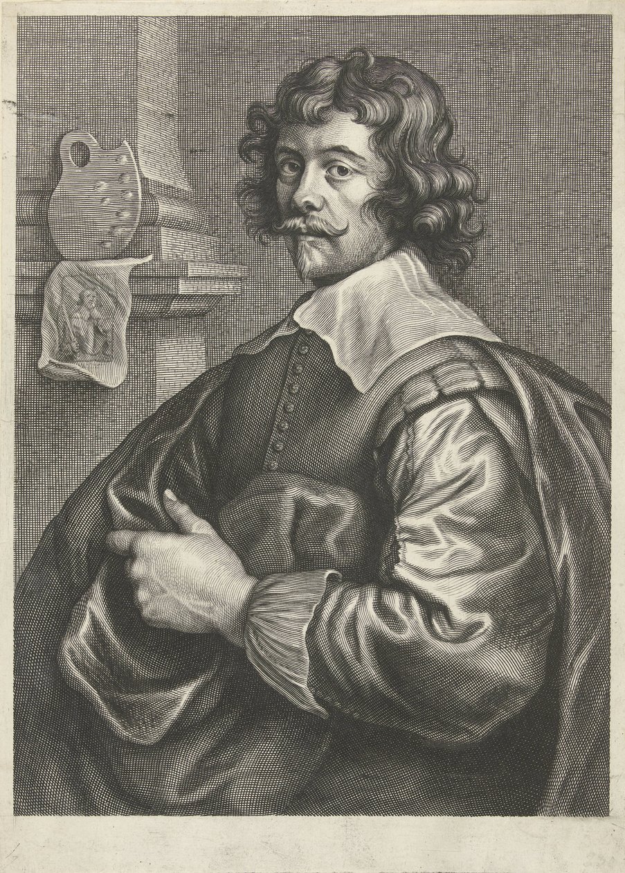 Portræt af Joannes Meyssens af Cornelis Galle (II)