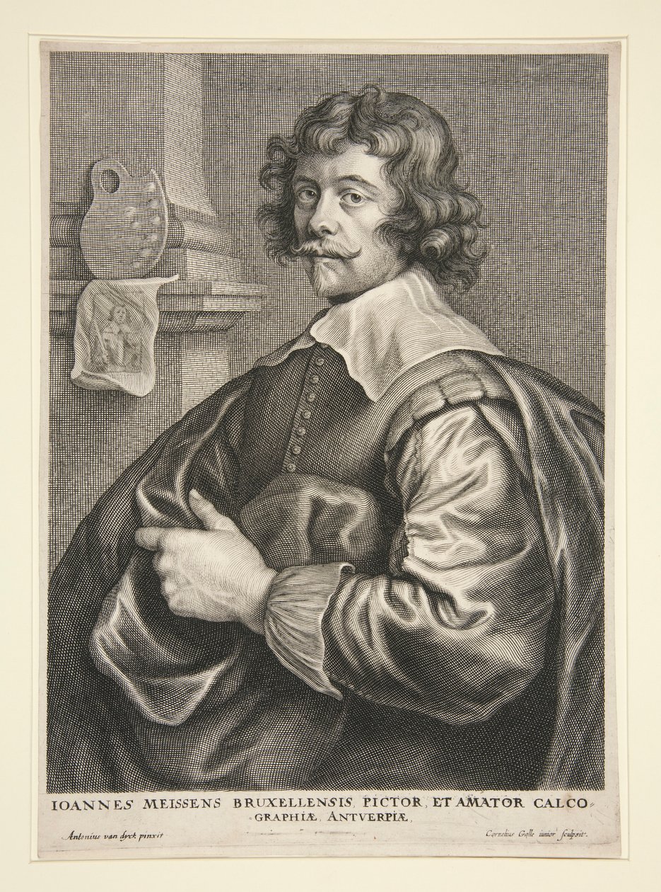 Joannes Meissens, maler og forlægger i Bruxelles af Cornelis Galle II