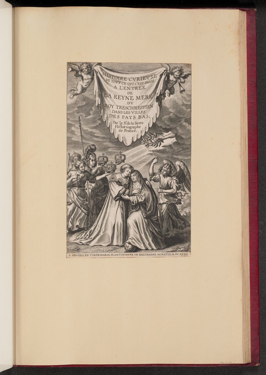 Titelside til Histoire Cvrievse de Tovt Ce Qui C